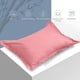 thumbnail image 4 of Juegos de cubrecama y colcha, funda de almohada de color liso, juego de núcleo de almohada para dos pares de fundas de almohada cómodas y transpirables para dormitorio de estudiantes, funda de almohad, 4 of 8