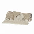 thumbnail image 2 of Parkland Collection Transitional Stripes Beige Rectangle 50" x 60" Throw, 2 of 4