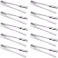 thumbnail image 1 of 10 Pieces Ice Tong Candy Clip Rustproof Long Handle Tool Craftsmanship Smooth Convenience Kitchen Gadgets Smooth Surface Outdoor Accessories Pastry Tongs, 1 of 1