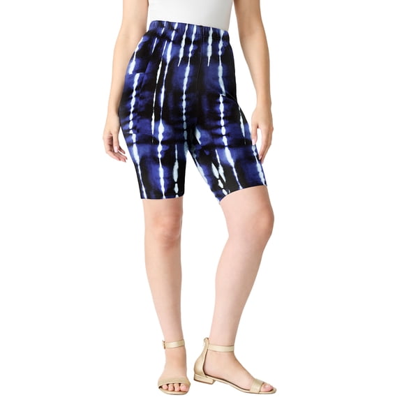 Roaman's Women's Plus Size Side-Pocket Bike Short