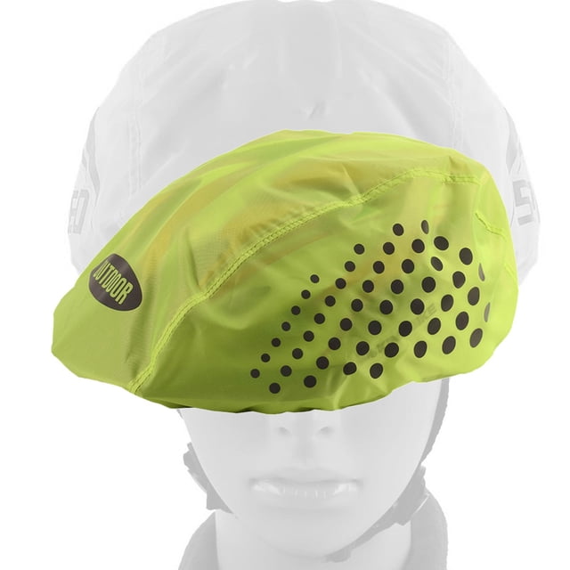 Cubierta de Casco de a Prueba de Agua Protección de Reflectante Verde fluorescente 2 shamjiam Cubierta de ciclismo
