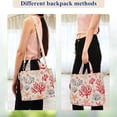 thumbnail image 4 of FORMRS Womens Corduroy Tote Bag Crossbody Shoulder Handbag with Pocket, Retro Starfish, 4 of 7