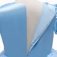 thumbnail image 6 of IBTOM CASTLE Kids Girls Cinderella Princess Cosplay Costume Dress&Accessories Party Carnival Fancy Dress up Long Evening Gown 7-8 Years Blue-Flower, 6 of 8