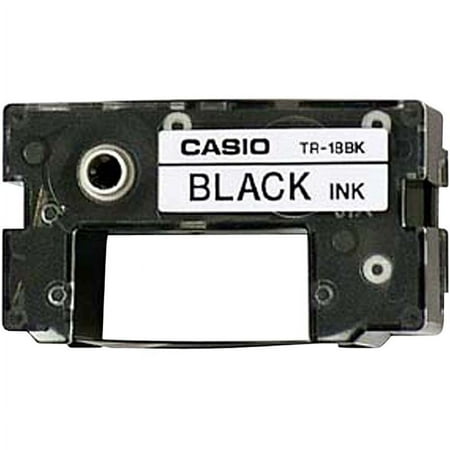 Casio Disc Title Writer Tape, Black