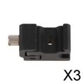 thumbnail image 1 of BELOVING 3xUniversal Flash Light Hot Shoe Base Holder Bracket for Studio 3 Pcs, 1 of 6