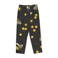 thumbnail image 4 of Goofa Bumblebee Printed Soft Pajama Pants for Women, Wide Leg Comfy Casual Lounge Yoga Pants-Medium, 4 of 9