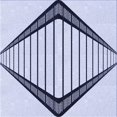 thumbnail image 1 of Ahgly Company Machine Washable Indoor Square Transitional Lavender Blue Area Rugs, 4' Square, 1 of 7