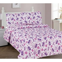 FULL CROWN Kids Coverlet Bedspread Quilted Set with Pillow Shams