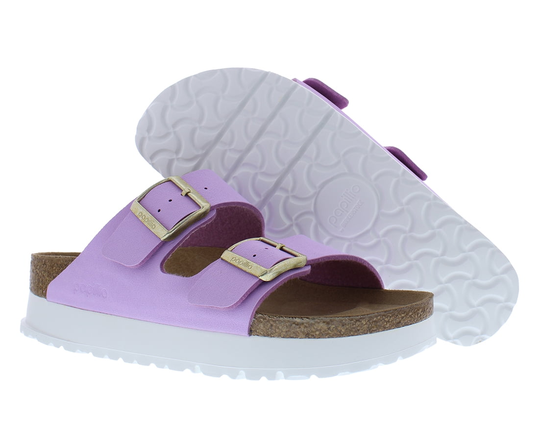 Birkenstock Arizona Papillio Flex Platform Narrow Unisex Shoes Size 3, Color: Crocus