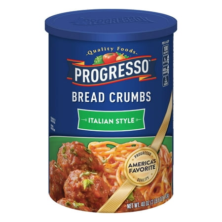 (3 Pack) Progresso Italian Style Bread Crumbs, 40 (Best Store Bought Bread Crumbs)