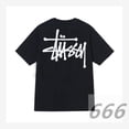 thumbnail image 1 of Camisetas Stussy de manga corta para hombre y mujer, marca de moda de verano Camisetas Stussy de calle holgadas y versátiles de puro algodón para parejas, tendenciaT78- Verde oscuro Negro [Básico], 1 of 5
