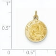 thumbnail image 2 of Beautiful 14k Our Lady of Lourdes Medal Charm, 2 of 2