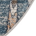 thumbnail image 6 of Unique Loom Aramis Collection Area Rug - Aras (10' Round Blue/Beige), 6 of 9