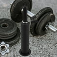 thumbnail image 4 of OUNONA 1 Set of Weight Pulley Plate Barbell Weight Rack Black Iron for Compact Use, 4 of 8