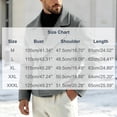 thumbnail image 4 of Hulanddfd Men's Pea Coat Turn Down Collar Double Breasted Short Wool Blend Jacket Casual Fall Winter Outerwear, 4 of 7