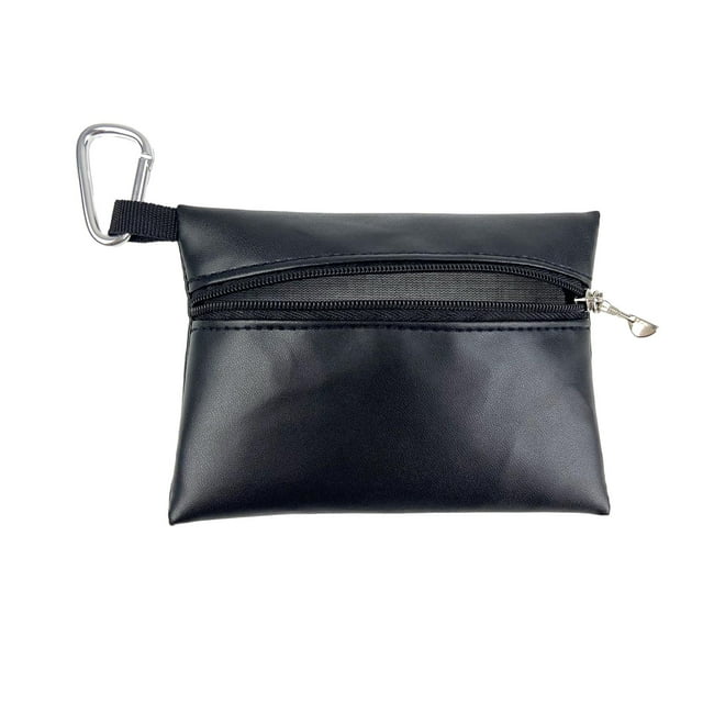 Bolsa de Soporte para Tees de Golf, Riñonera para Pelota de Golf, Contenedor, Bolso, Marcador de Bola en T, Organizador de Almacenamiento , Estu