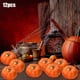 thumbnail image 4 of Adorno de calabaza de espuma, decoraciones navideñas, adornos de calabaza de Halloween, decoración de escena con ambiente festivo, adornos de calabaza naranja, negro, blanco y verde, decoraciones de H, 4 of 6