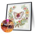 thumbnail image 2 of Cuadros Decorativos Diamante pintura insecto corona completo taladro redondo imagen de diamantes de imitación (HJ158) Likrtyny embutido en tela, 2 of 6