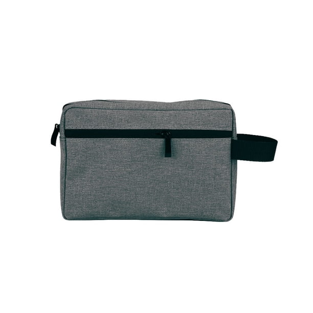 Bearachild Bolsa de aseo de viaje Estuche de capacidad Bolsas de maquillaje cosmético Organizador impermeable Bolsa de de belleza Bolso a prueba Almacenamiento y organización del hogar Gris oscuro