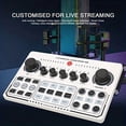 thumbnail image 2 of X50 Mixer USB External Sound Cardof Headset Microphone Live Broadcast Sound Card for e Phone Computer Sound Card, 2 of 7