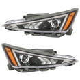 thumbnail image 2 of SEBLAFF Headlights for 2019 2020 Hyundai Elantra(Halogen Type) Projector Headlight Assembly Pair Left+Right Side, 2 of 7