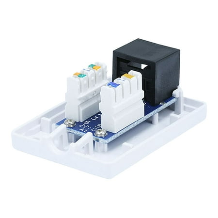UPC: 0844660070900 | Monoprice Surface Mount Box Cat5e 1P White 7090