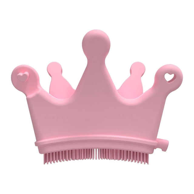 Pincel de silicona para uñas, soporte para pinceles para decoración de uñas, herramienta de manicura reutilizable, ayuda para decoración de uñas, sopo rosa