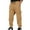 Khaki, variant on Men's Casual Pants Comfortable Relaxed Fit Soft Breathable Fabric Versatile Styling Everyday Wear For Fall Winter Season Men's Pants Elastic Waist Loose Fit Big and Tall