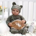 thumbnail image 5 of RSG 20 inch Reborn Baby Dolls Newborn Baby Dolls Full Body Cloth Real Life Baby Dolls with Toy Accessories, 5 of 8