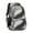 Grey and Gold Marble Pattern, variant on Pink and Gold Marble Pattern Cute School Backpack Bag with Padded Back and Adjustable Shoulder Straps 16.9 X 12.6 X 5.9 Inches