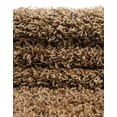 thumbnail image 5 of Unique Loom Solid Shag Collection Area Rug (3' 1" Round Sandy Brown), 5 of 7