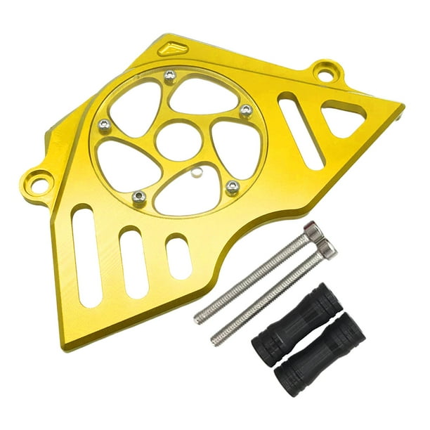 Cubierta protectora de cadena de piñón delantero de motocicleta para CBR250 2011-2014 Aleación de aluminio, dorado