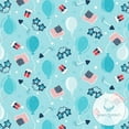 thumbnail image 2 of i Play Boys Reusable Absorbent Baby Swim Diapers Light Aqua Celebration 6 Months, 2 of 3