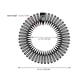 thumbnail image 5 of 10pcs Circho Circular Circir Stay Pein Bandas de cabeza de peine Flexible Círculo de plástico Flexible, 5 of 6
