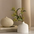 thumbnail image 4 of Bouclair White Artificial Flower, 4 of 7