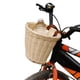 thumbnail image 1 of Cesta De Bicicleta Para Niños, Cesta De Manillar Delantero Para Niños, Cesta De Mimbre De Plástico Para Bicicleta, Cesta De Carga, Almacenamiento Para Bicicleta qarigey OD016178-02, 1 of 6