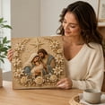 thumbnail image 7 of DIY Christmas Pearl Diamond Painting Kit, 5D Pearl Art Craft for Adults and Beginners, Christmas Church and Jesus Wall Decor, Holiday Gifts, 7 of 7