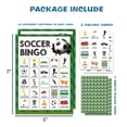 thumbnail image 2 of Juego de cartas Soccer Bingo OZTEMETY Soccer Party 24 jugadores C05, 2 of 4
