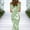 Green, variant on Long Formal Cocktail Dresses for Women Evening Party Floral Off The Shoulder Short Sleeve Dresses Bodycon Summer Slim Fit Dresses