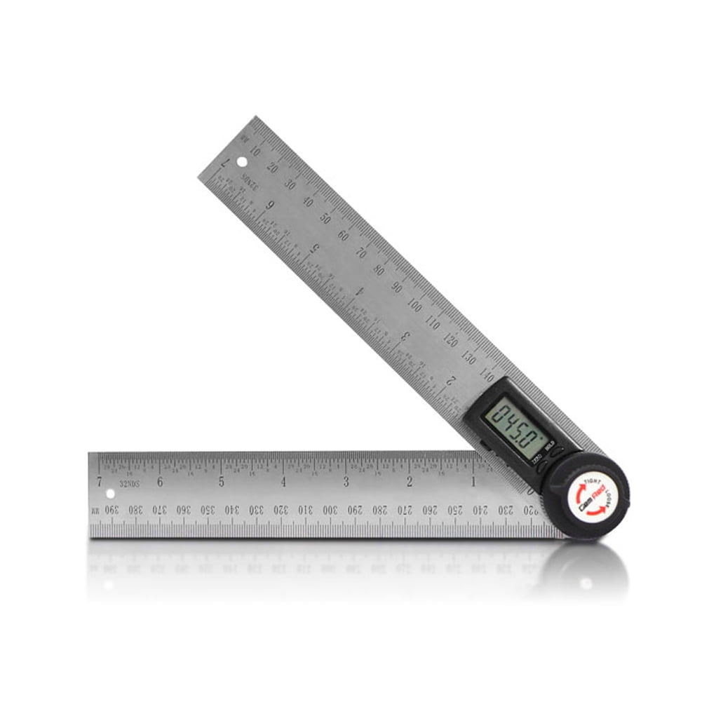 GemRed 82305 Digital Angle Finder Protractor200mm Stainless Steel