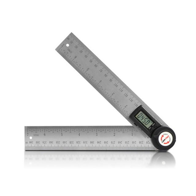 GemRed 82305 Digital Angle Finder Protractor200mm Stainless Steel