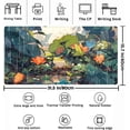 thumbnail image 2 of Anime Frog Mouse Pad Desk Mat Cure Frogs On Rainy Days Green Desk Decor Mat, Large Gaming Mouse Pad for Desk Computer Keyboard Laptop, Desk Decor Home Office Accessories for Girl with Stitched Eges, 2 of 6
