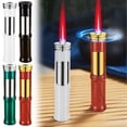 thumbnail image 2 of Portable Torches Lighter With Adjustables Red Flames Decompression Lighters for Outdoor BBQ Camping Geared, 2 of 5