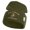 Olive, variant on Veteran US Marine Corps Embroidered 12" Beanie - Black OSFM