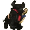 American Made Giant Stuffed Black Buffalo 44 Inch Big Plush Bison