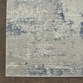 thumbnail image 4 of Nourison Rustic Textures Abstract Ivory/Blue 9'3" x 12'9" Area Rug, (9x13), 4 of 8