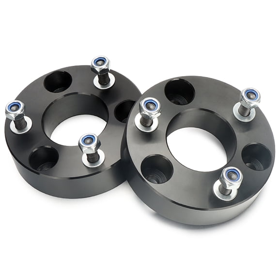 2" Front Leveling Lift kit for Dodge Ram 1500 2006-2024 4WD, Lifronkit Raise 2 Inch Front Strut Spacers Compatible with Dodge Ram Suspension Lift Kits 2006-2023 Black Anodized(new version)