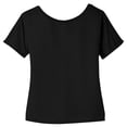 thumbnail image 6 of Yellow Rooster Women’s Short Sleeve Slouchy Female T-Shirts Black XL, 6 of 6