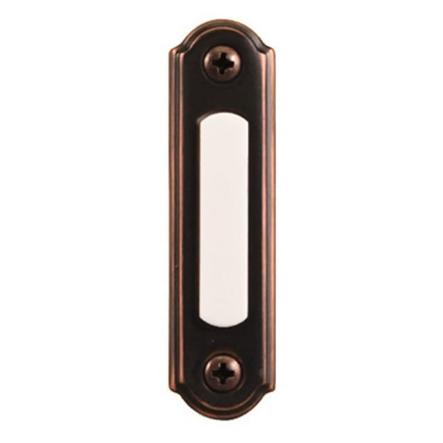 Pulsador de timbre con cable Heathco LLC LED Bronce