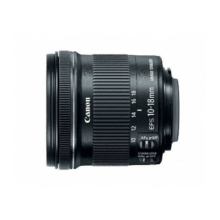Canon EF-S 10-18mm f/4.5-5.6 IS STM Lens (Best Canon Lens For Filming)